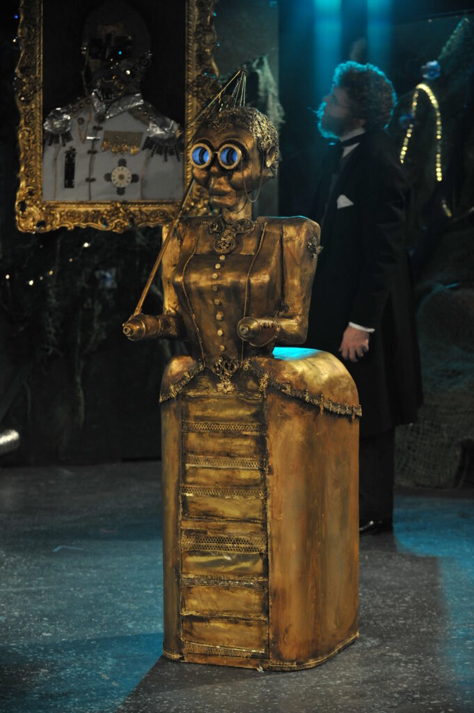 David B Hyman Heddatron production photo